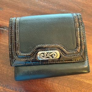Gentle Used Multi Fold Leather Wallet